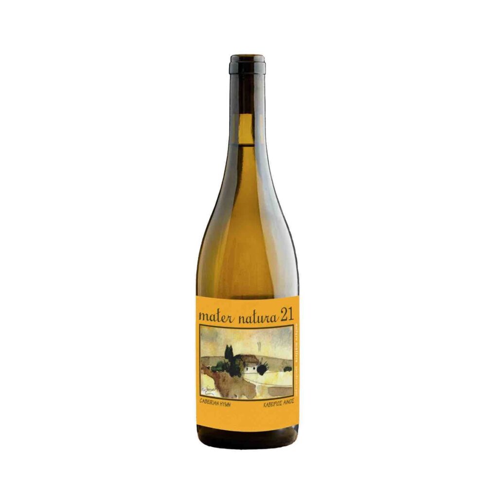 Mater Natura XXI 2022 - Vaimaki Family - Natural Greek Wine - Muscat of Alexandreia - Zero Sulfites