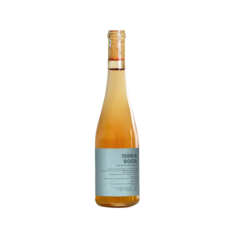 Terra Roza - Garalis - Lemnos, Aegean Islands, Greece - Rosé Natural Organic Wine - Muscat of Alexandria - Limnio - Eklektikon