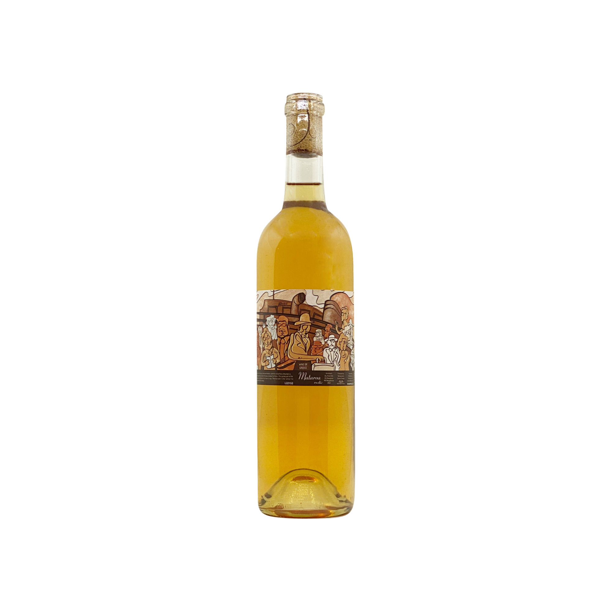 Mataroa rustic - Oenogenesis - Drama, Greece - Xinomavro - Natural rosé Greek wine - Eklektikon